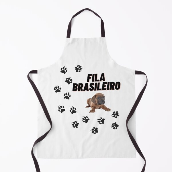 Item preview, Adorable Cute Fila Brasileiro Brazilian Mastiff Pupppy Paw Prints designed and sold by silviaol.