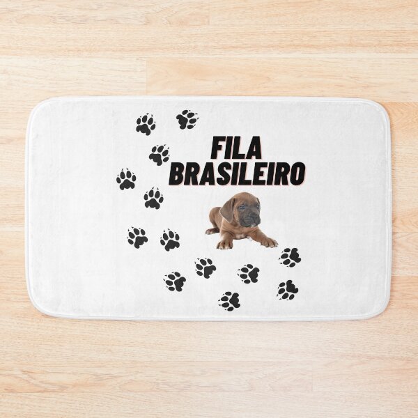 Item preview, Adorable Cute Fila Brasileiro Brazilian Mastiff Pupppy Paw Prints  designed and sold by silviaol.
