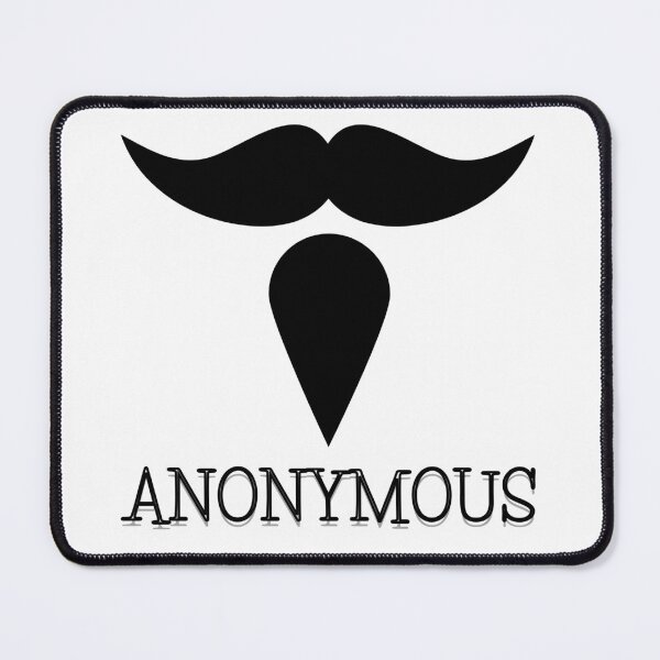 Item preview, anonymous mustache designed and sold by ronaldsonou.