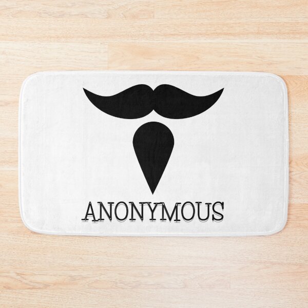 Item preview, anonymous mustache designed and sold by ronaldsonou.
