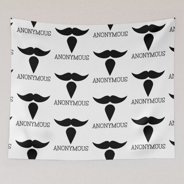 Item preview, anonymous mustache designed and sold by ronaldsonou.