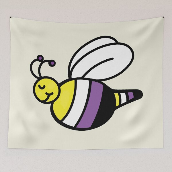 Item preview, Smiling En-Bee Friend designed and sold by BiOurPride.