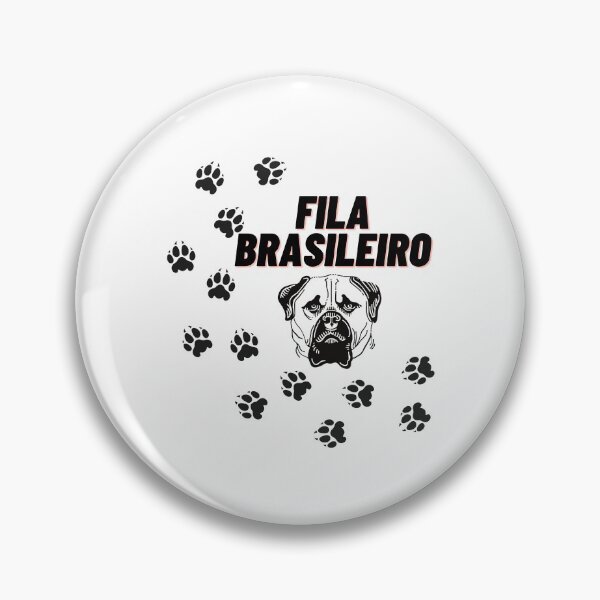 Item preview, Cute Fila Brasileiro Brazilian Mastiff Dog Paw Prints  designed and sold by silviaol.