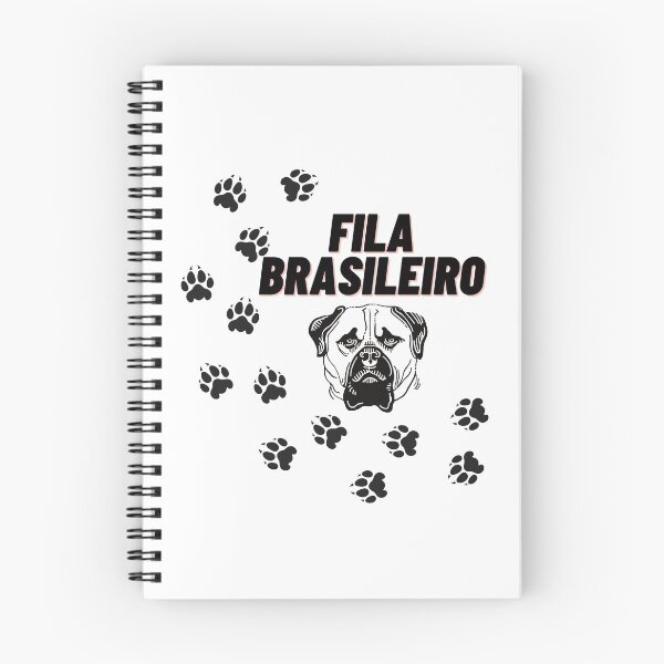 Item preview, Lindas huellas de patas de perro mastín brasileño Fila Brasileiro designed and sold by silviaol.