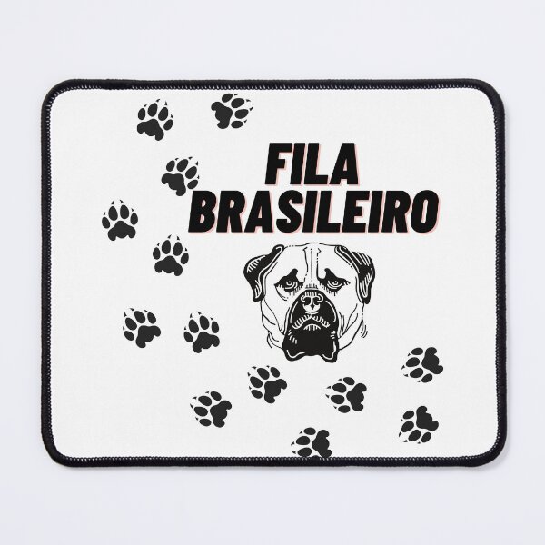 Item preview, Cute Fila Brasileiro Brazilian Mastiff Dog Paw Prints designed and sold by silviaol.