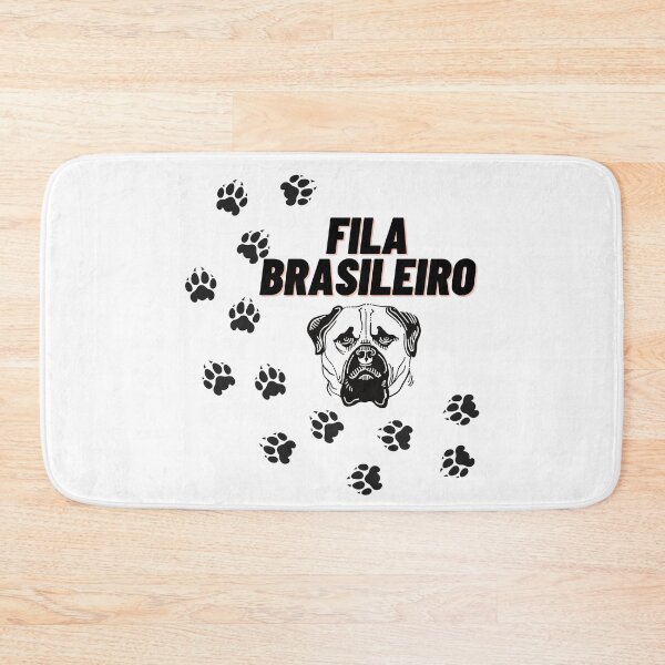 Item preview, Cute Fila Brasileiro Brazilian Mastiff Dog Paw Prints  designed and sold by silviaol.