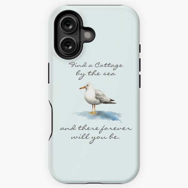 Item preview, Find a Cottage by the Sea Seagull designed and sold by MichelleMeyer.