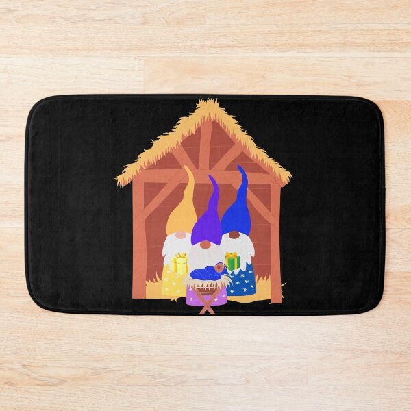 Item preview, Christmas Gnome Manger Nativity  designed and sold by SilkenDove.