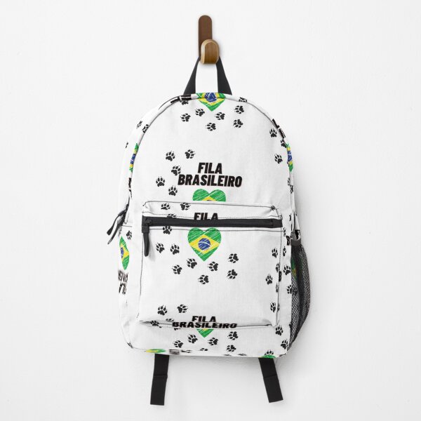 Item preview, Fila Brasileiro Brazilian Mastiff Dog With Brazil Flag Heart designed and sold by silviaol.