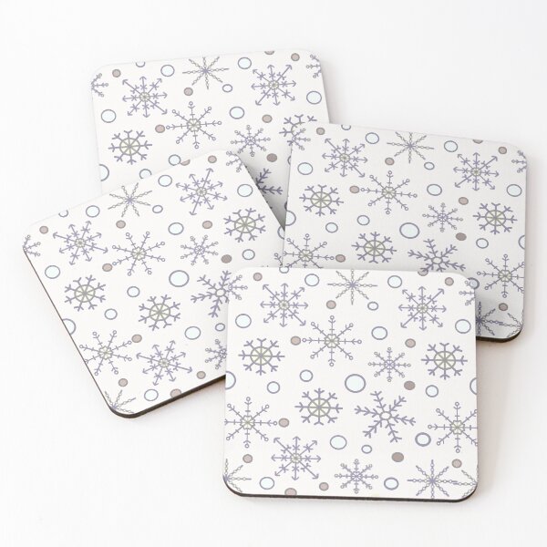 Item preview, Christmas Snow Snowflake Pattern - Christmas Holiday Spirit designed and sold by ViewerEqualsPhoton.