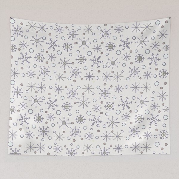 Item preview, Christmas Snow Snowflake Pattern - Christmas Holiday Spirit designed and sold by ViewerEqualsPhoton.