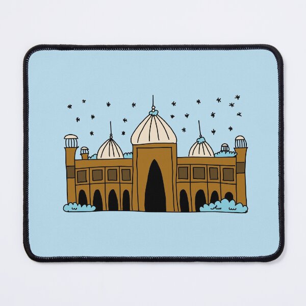 Item preview, Badshahi Mosque In The Snow designed and sold by amalawais.