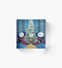 Star Trek Christmas Acrylic Block