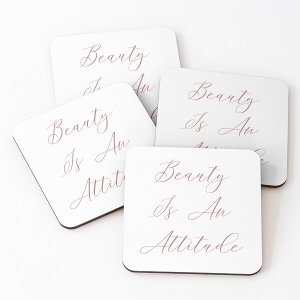 Item preview, Beauty is an attitude designed and sold by Guidesine.