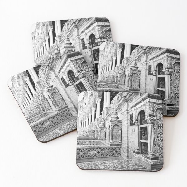 Item preview, Alcobas de azulejos (BW) designed and sold by ARTBYJEANXXI.