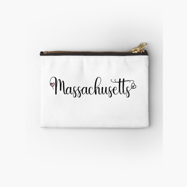 Item preview, I Love Massachusetts - Massachusetts Script With Heart Shaped Flags designed and sold by molamode.