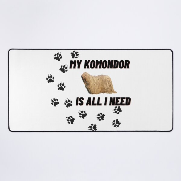 Item preview, My Komondor is All I Need Cute Brown Tan Komondor Dog Puppy designed and sold by silviaol.