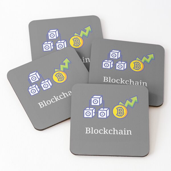 Item preview,  Blockchain logo Grey designed and sold by UpcomingTech.