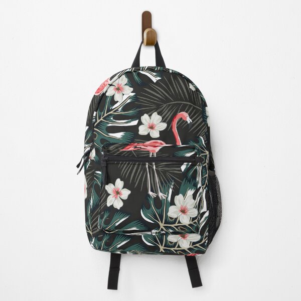 Item preview, Flamingo Palm Leaves Plumeria designed and sold by SiouxLove.