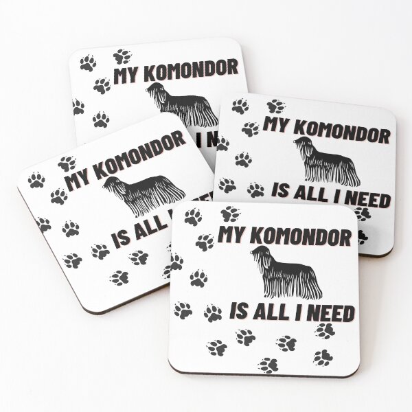 Item preview, My Komondor is All I Need Cute Black Komondor Dog Puppy designed and sold by silviaol.