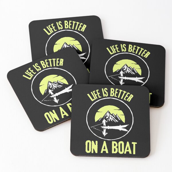 Item preview, Life is Better On A Boat Shirt designed and sold by PuPPuB.