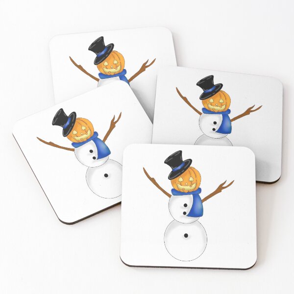 Item preview, Jack o lantern snow man designed and sold by Awkwardnoodles.