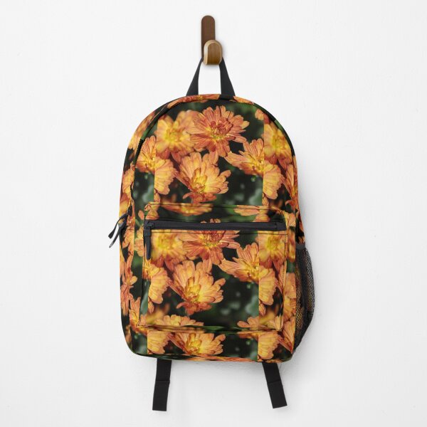 Item preview, Autumn Golden Orange Brown Chrysanthemums After the Rain designed and sold by JariHawk.