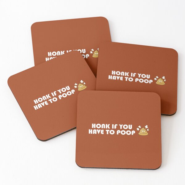Item preview, Honk If You Have To Poop designed and sold by DAFIN.