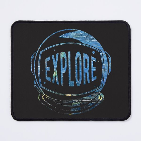Item preview, explore, space helmet van gogh designed and sold by goblinbabe.
