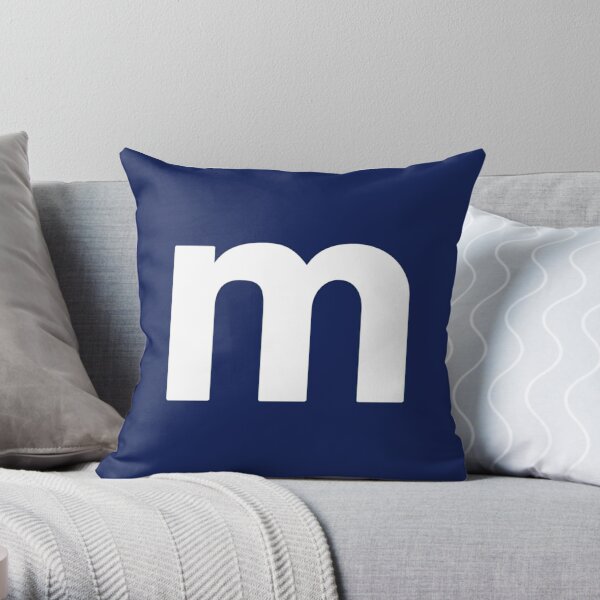 Yellow M&M Throw Pillow for Sale by SpaztasticNerd