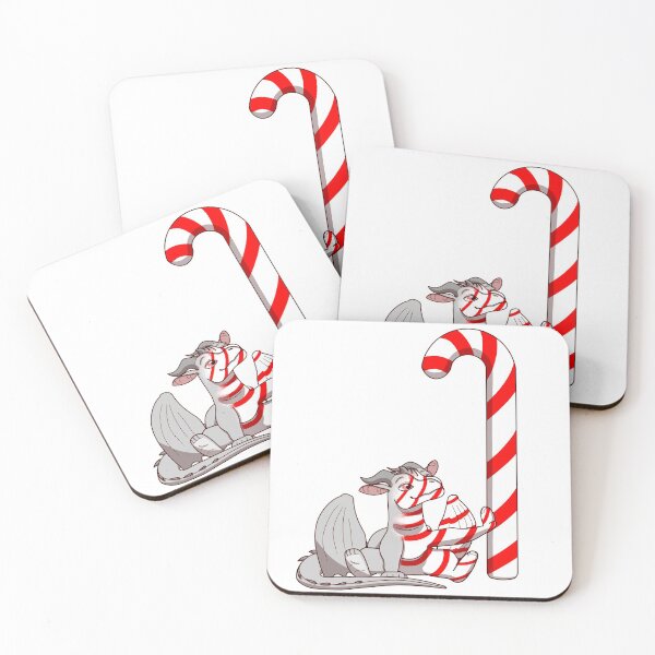 Item preview, Candy Cane Dragon designed and sold by MistyBookwyrm.