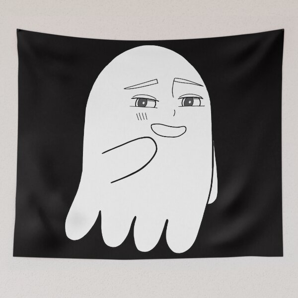 Item preview, Cute Smiley Ghost designed and sold by Amberein.