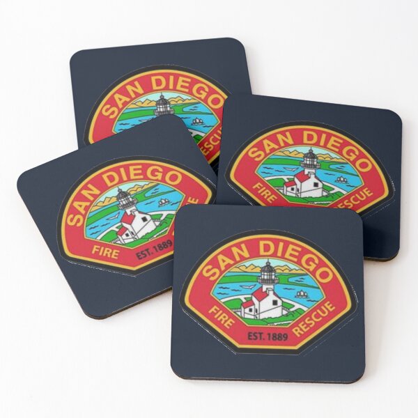 Item preview, San Diego California  Fire Rescue designed and sold by Lawrence Baird.