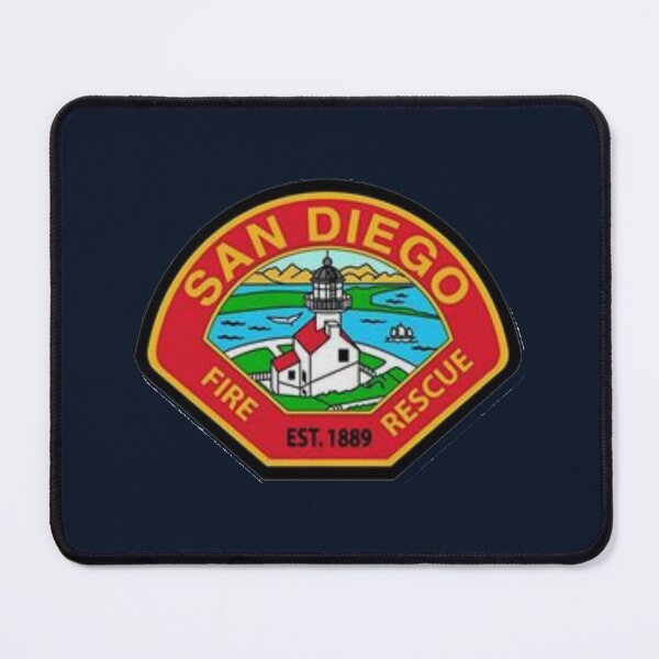 Item preview, San Diego California  Fire Rescue designed and sold by Lawrence Baird.