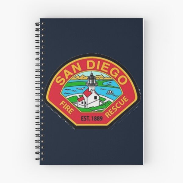 Item preview, San Diego California  Fire Rescue designed and sold by Lawrence Baird.