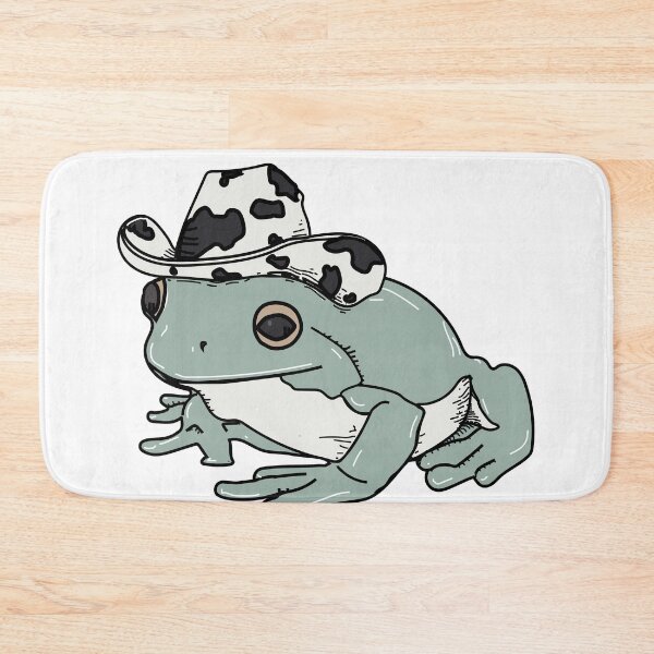 Item preview, cowboy frog designed and sold by rahaelgeorge.
