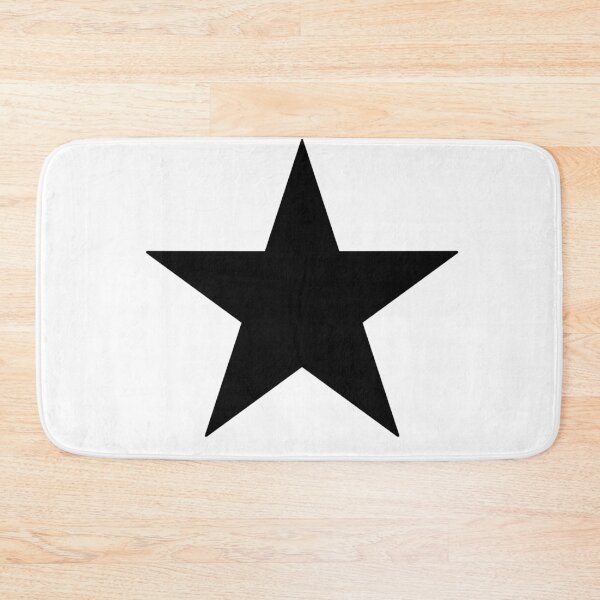 Item preview, Black star designed and sold by HardToLevelUp.