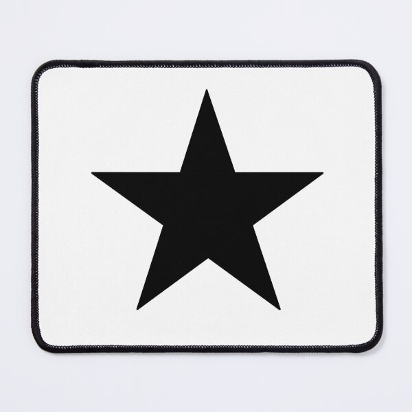 Item preview, Black star designed and sold by HardToLevelUp.