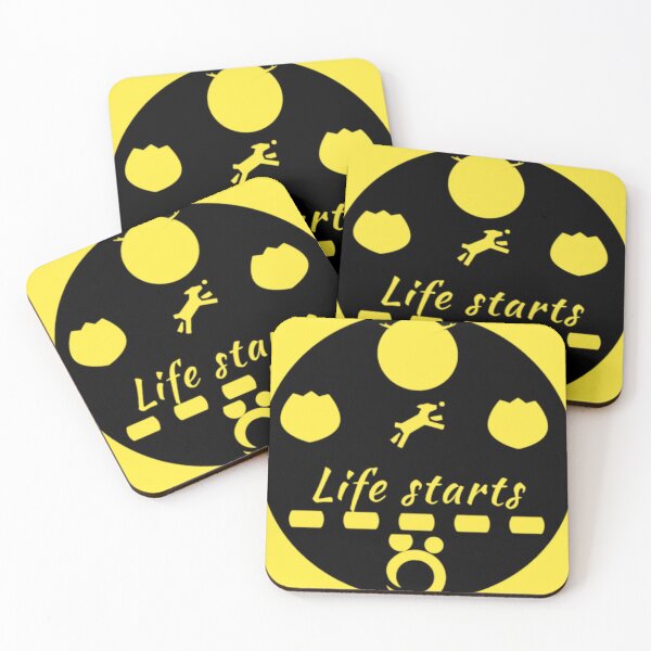 Item preview, Life starts designed and sold by Rejcharms.