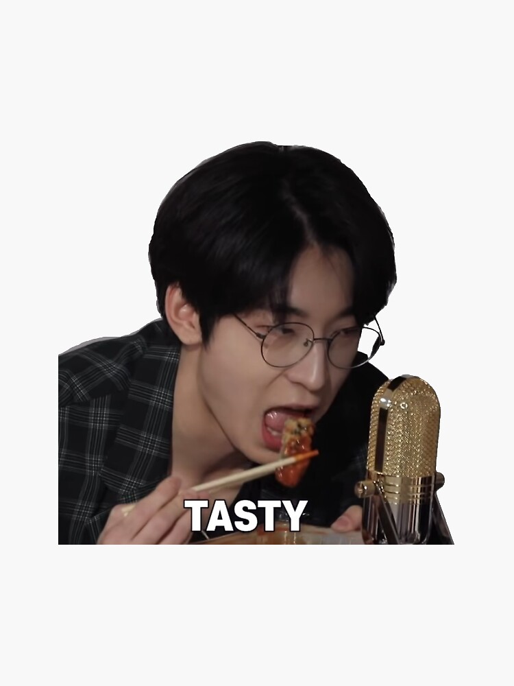 "SEVENTEEN Wonwoo TASTY GOING SEVENTEEN" Sticker for Sale by kiki21404