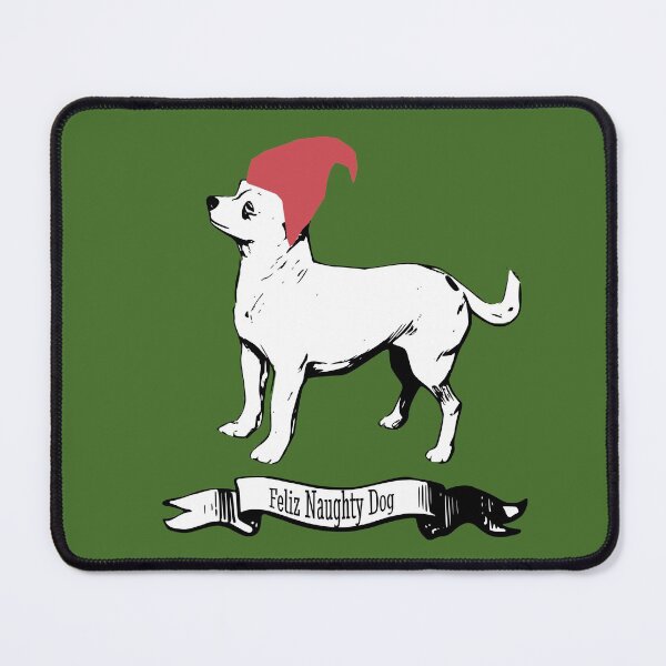 Item preview, Feliz Naughty Dog Chihuahua Christmas Design designed and sold by Furbabynanigans.