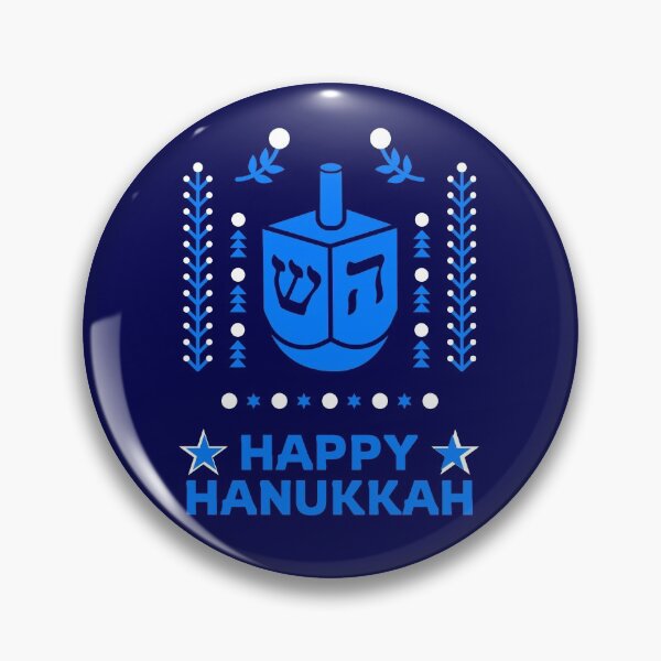Item preview, Happy Hanukkah. Jewish Festival of Light Dreidel Family Game designed and sold by Rebel-Design.