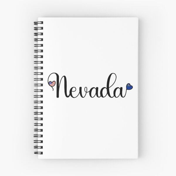 Item preview, Love Nevada - Nevada Script With Heart Shaped Flags designed and sold by molamode.
