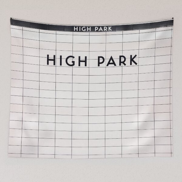 Item preview, High Park Toronto Subway Sign designed and sold by stationtoronto.