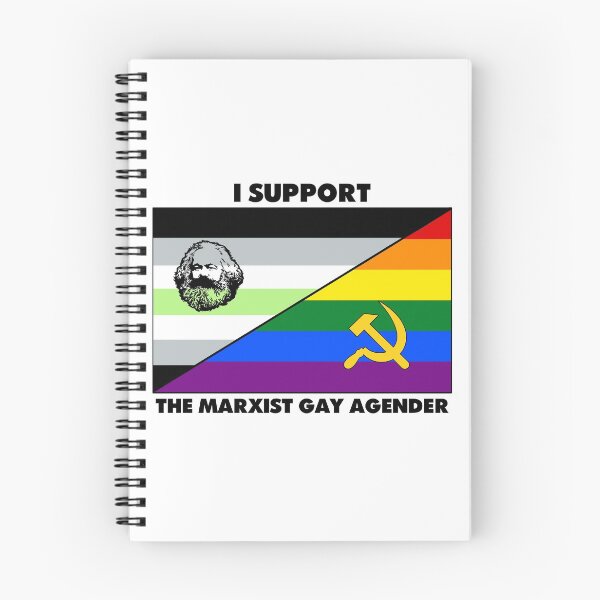 Item preview, Agender gay marxista designed and sold by AntiCommodities.