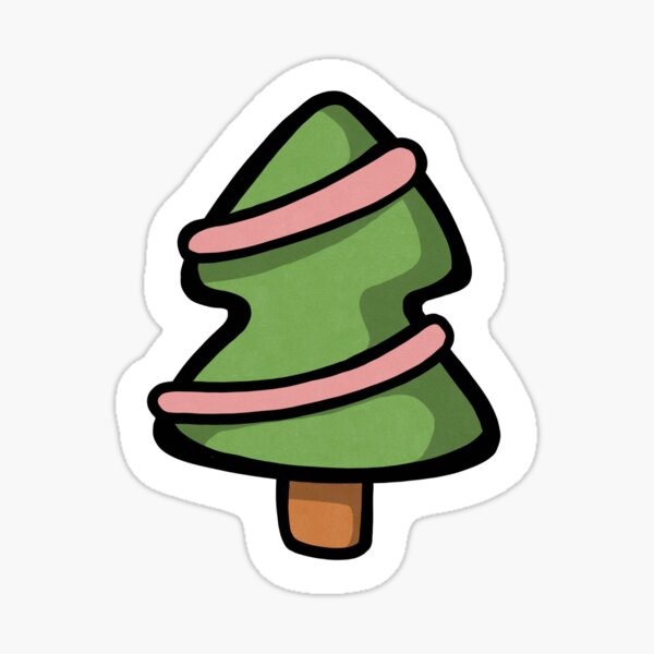 Christmas Tree Sticker