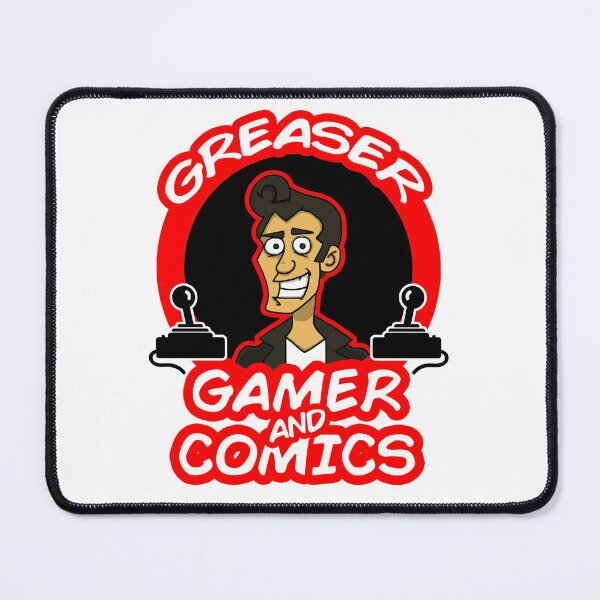 Item preview, Greaser Gamer and Comics Logo designed and sold by GreaserGamer.