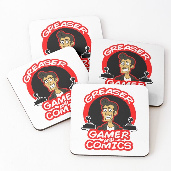 Item preview, Greaser Gamer and Comics Logo designed and sold by GreaserGamer.