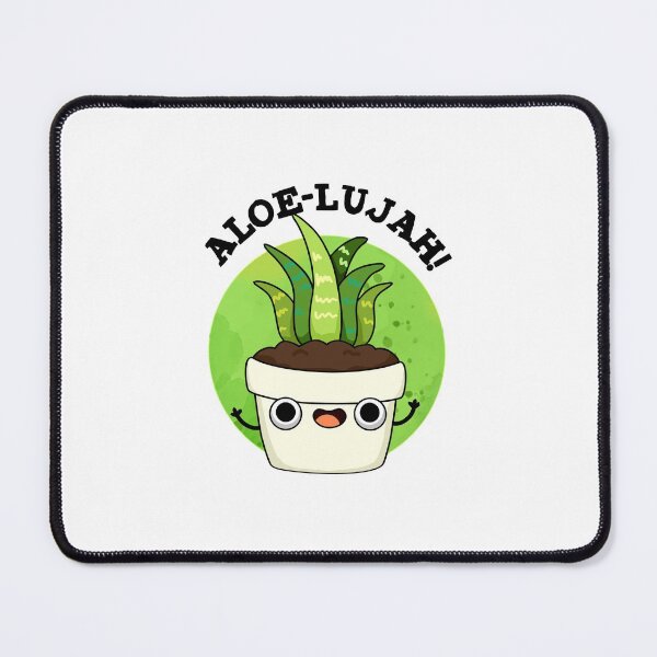 Item preview, Aloe-llujah Funny Aloe Vera Pun  designed and sold by punnybone.