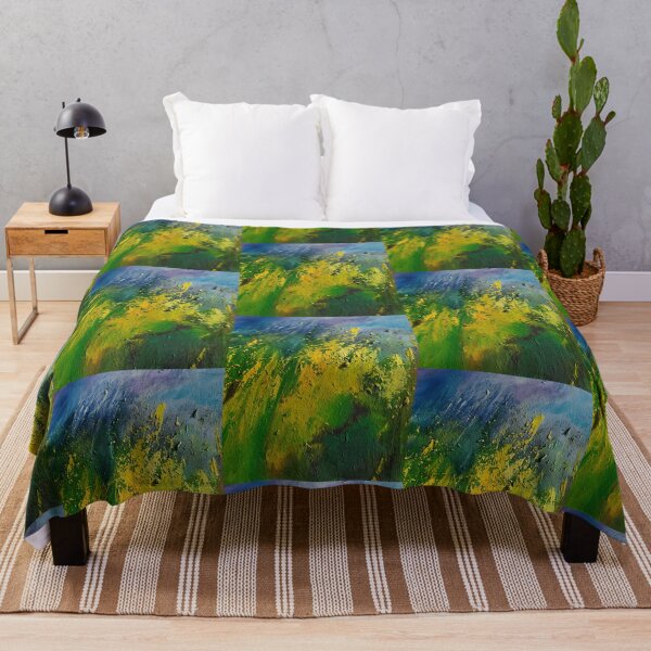 Item preview, Abstract oil painting designed and sold by crevettedesign.